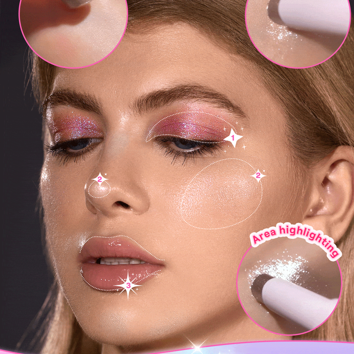 Crystal Jelly Glaze Stick Rosy Gem