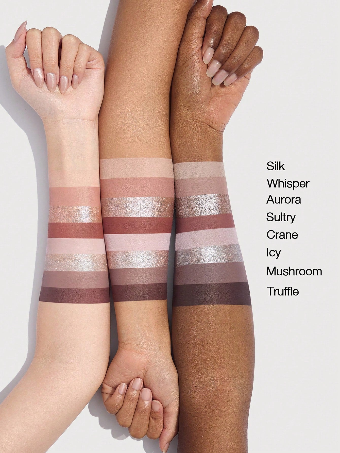 SHEGLAM Glazed Truffle Please 8-Pan Eyeshadow Palette Multicolor