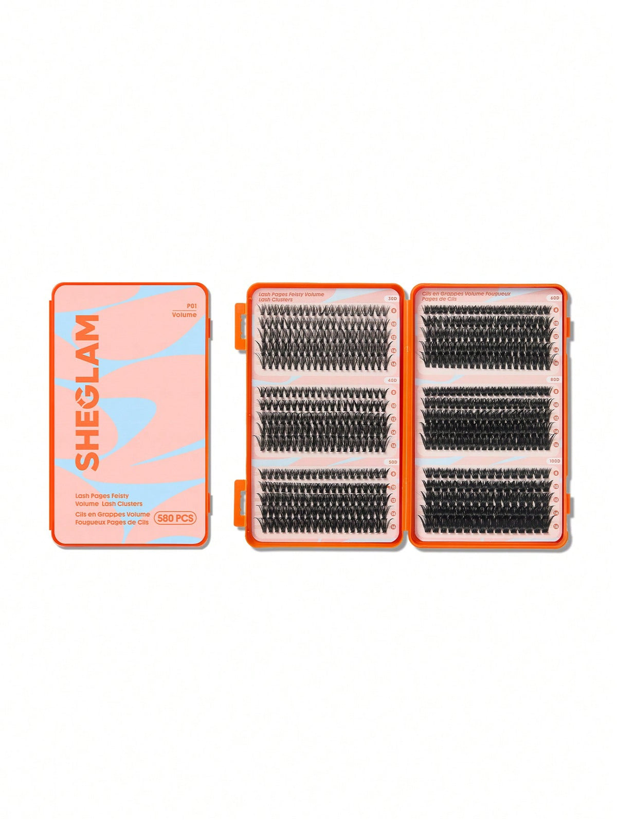 SHEGLAM Lash Pages Feisty Volume Lash Clusters