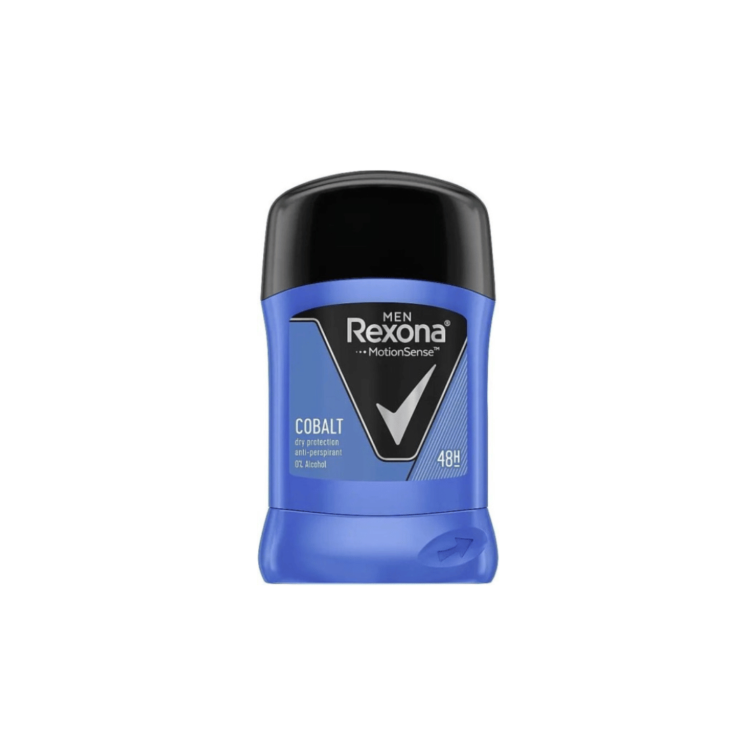 Rexona Men Antiperspirant Stick Cobalt 40g: Long-Lasting 48-Hour Protection for Active Lifestyles