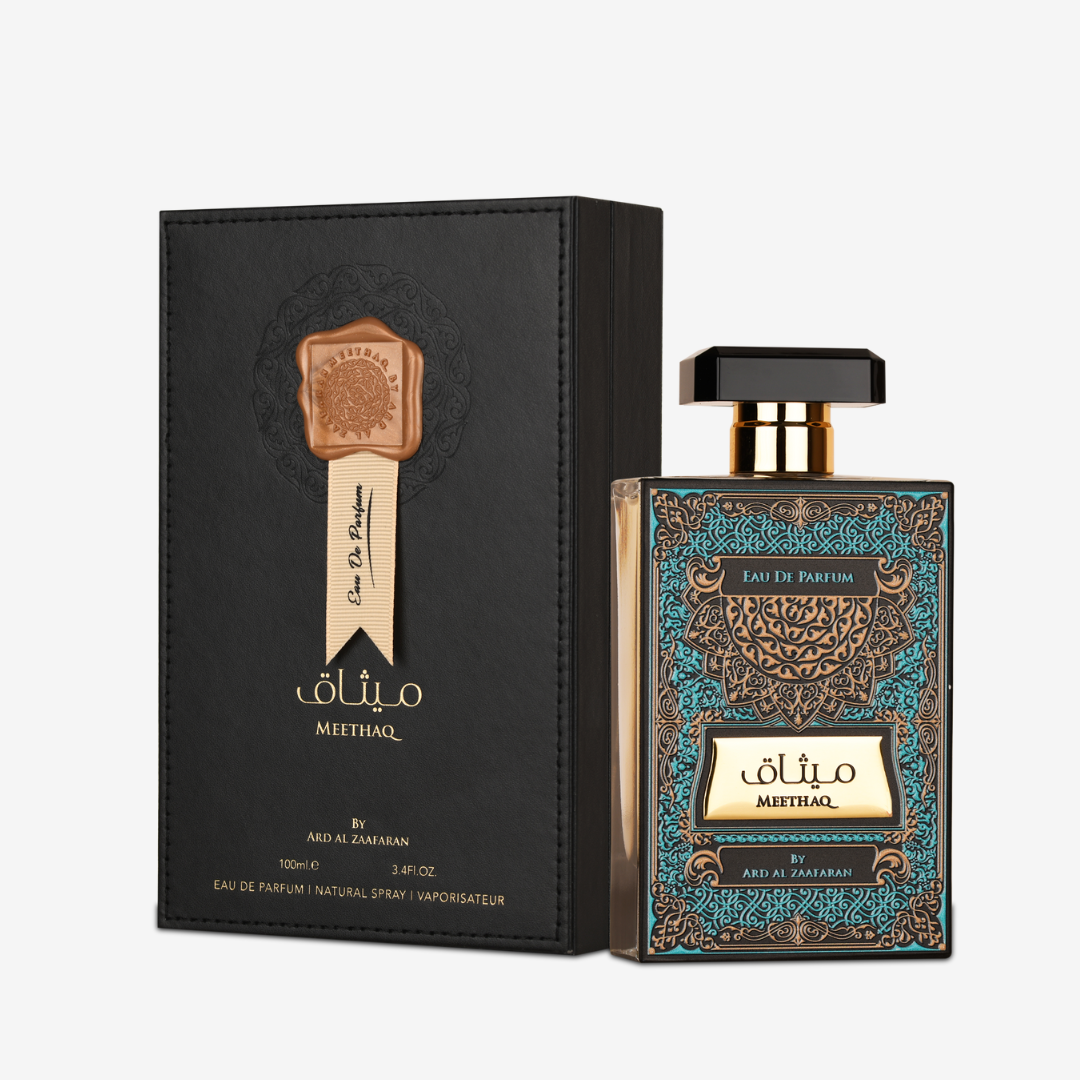 Ard Al Zaafaran Meethaq Floral Leather Amber Eau de Parfum