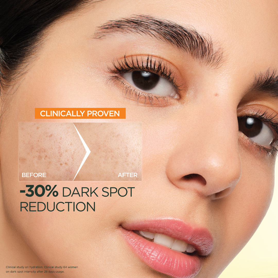 Garnier Fast Bright Vitamin C Water Gel Moisturiser 30ml Hydration