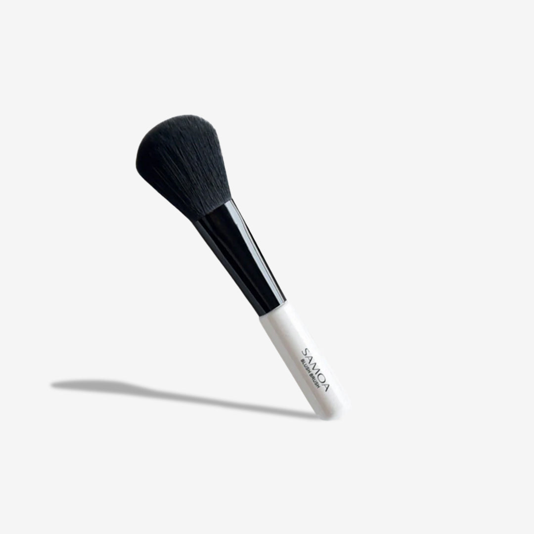 Samoa Cosmetics Powder & Blush Brush Soft Fluffy Synthetic Bristles