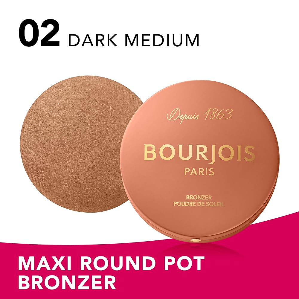 Bourjois Bronzer 02 Medium Dark Cream Matte Bronzing Powder