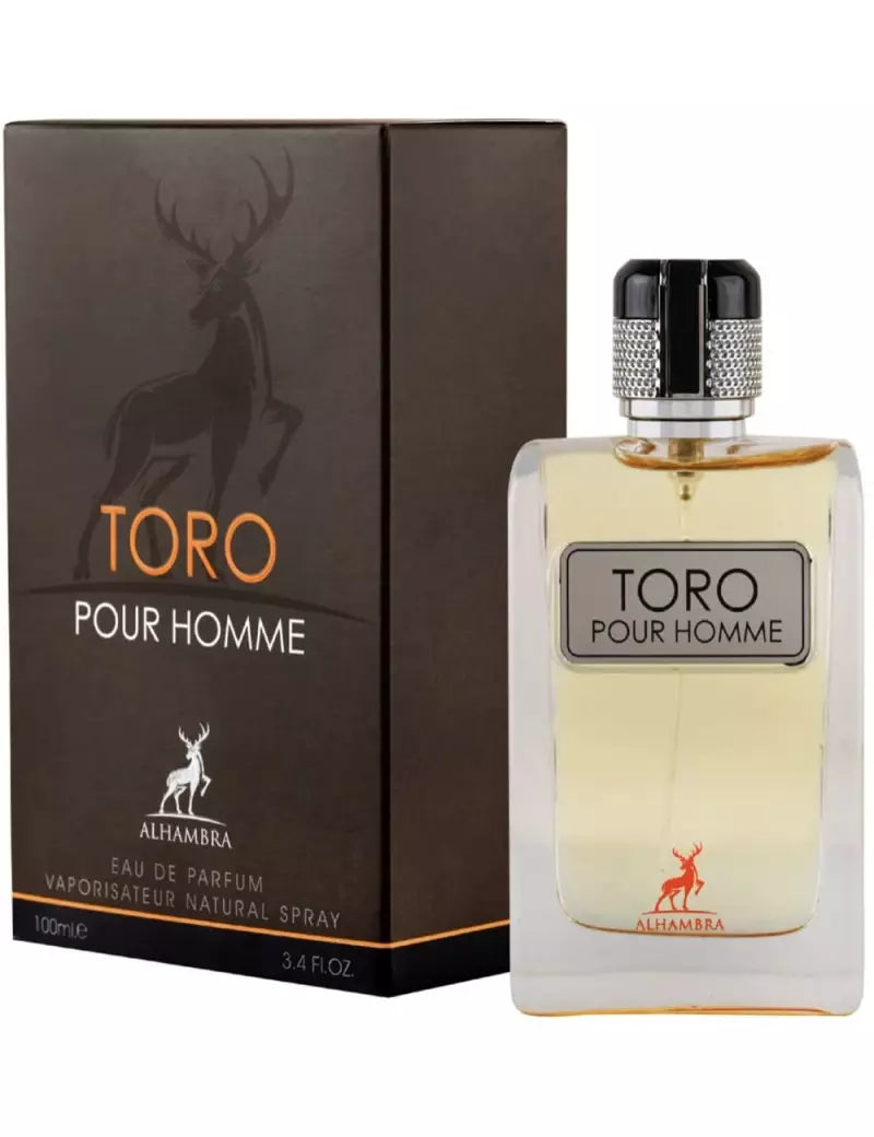Maison Al Hambra Toro Pour Homme - Earthy Citrus Fragrance