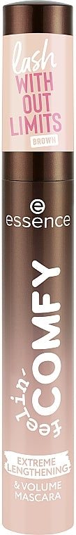 Essence Feelin' Comfy Lash Without Limits Brown Extreme Lengthening & Volume Mascara | 954296