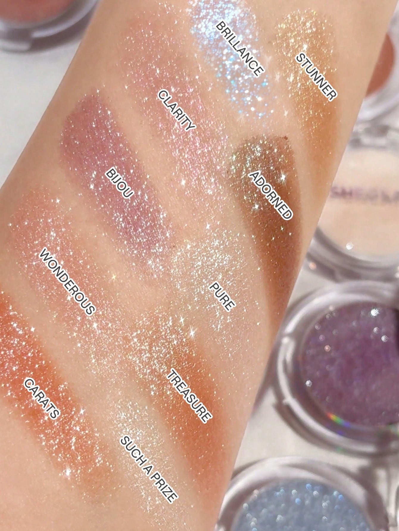 SHEGLAM Enigma Sparkly Eyeshadow Such A Prize Diamond Glitter