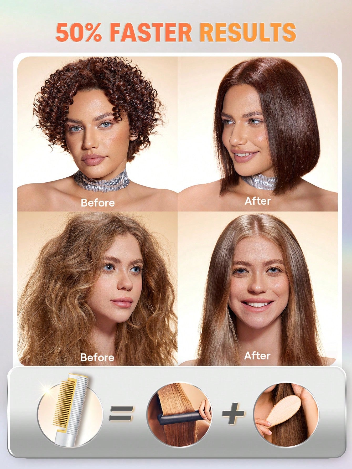 SLeek Chic Thermal Straight Brush