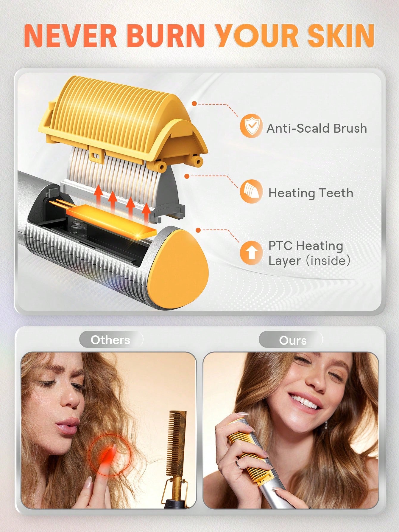 SLeek Chic Thermal Straight Brush