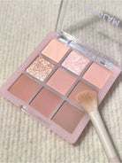 SHEGLAM Just Blushed 9‑Pan Eyeshadow Palette Soft Pink Neutrals