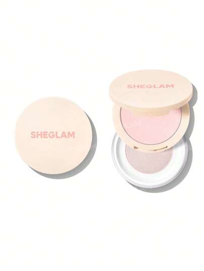 SHEGLAM Insta-Ready Ultra-Fine Blur & Lift Powder Duo Bubblegum