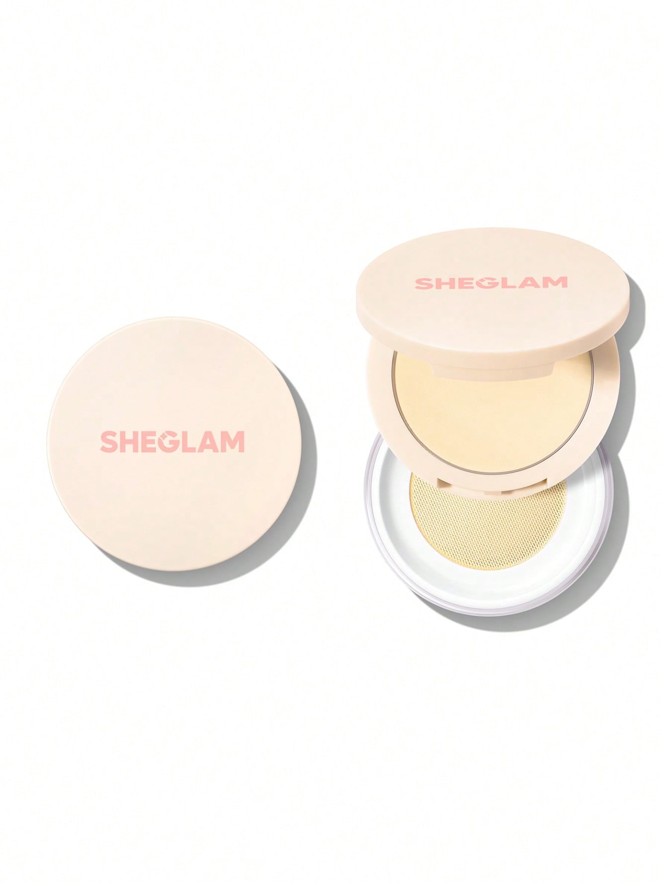SHEGLAM Insta-Ready Ultra-Fine Blur & Lift Setting Powder Duo Banana