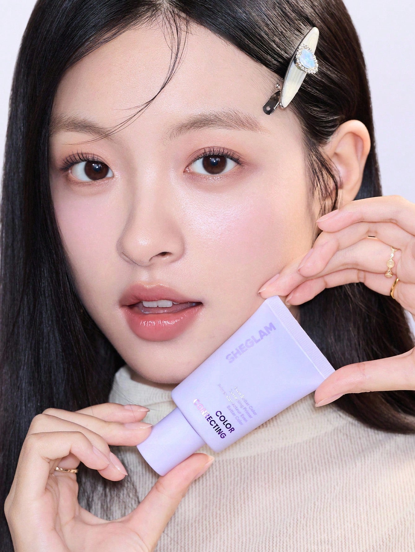 SHEGLAM Even Better Colour-Correcting Primer Purple for Brightening