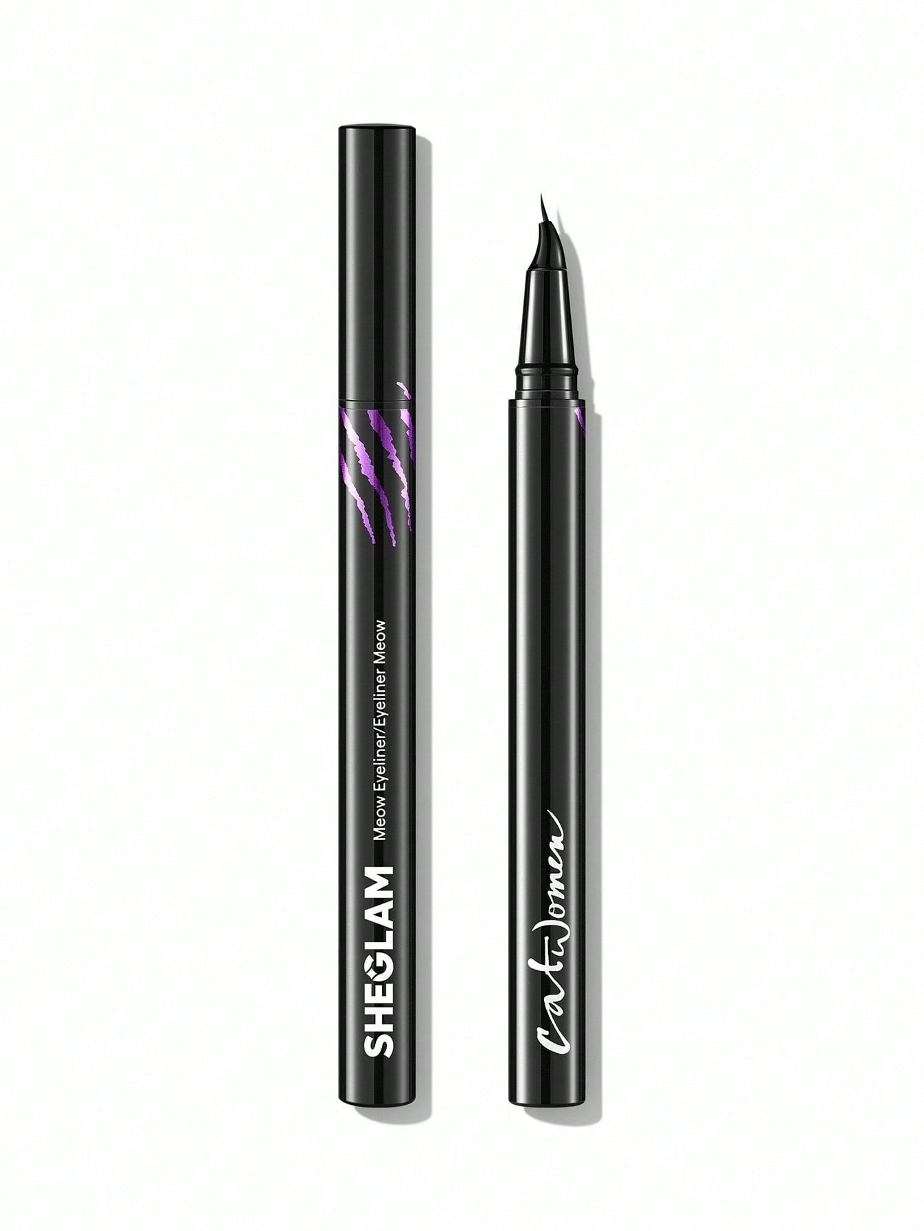 SHEGLAM Catwoman Meow Curved Precision Liquid Eyeliner Pen Black