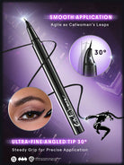 SHEGLAM Catwoman Meow Curved Precision Liquid Eyeliner Pen Black