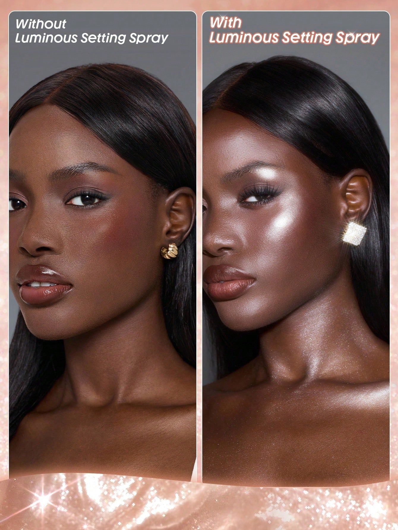 SHEGLAM Light Me Up Luminous Setting Spray with Gold