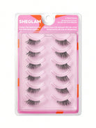 SHEGLAM Flutter Flirt Natural Cat Eye Half Strip Lashes