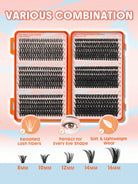 SHEGLAM Lash Pages Feisty Volume Lash Clusters