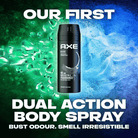 AXE Black 48H Body Spray 150ml: Long-Lasting Freshness, Subtle Scent, Odour Protection