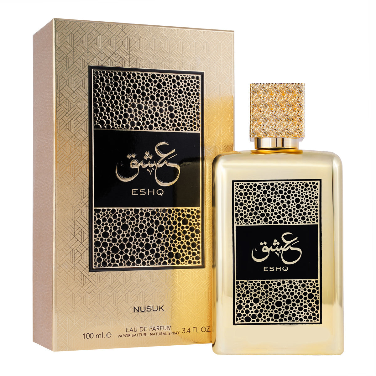 NUSUK ESHQ Eau de Parfum Spray 100ml Long‑Lasting Masculine Scent