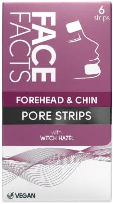 Face facts forehead & chin pore strips with witch hazel