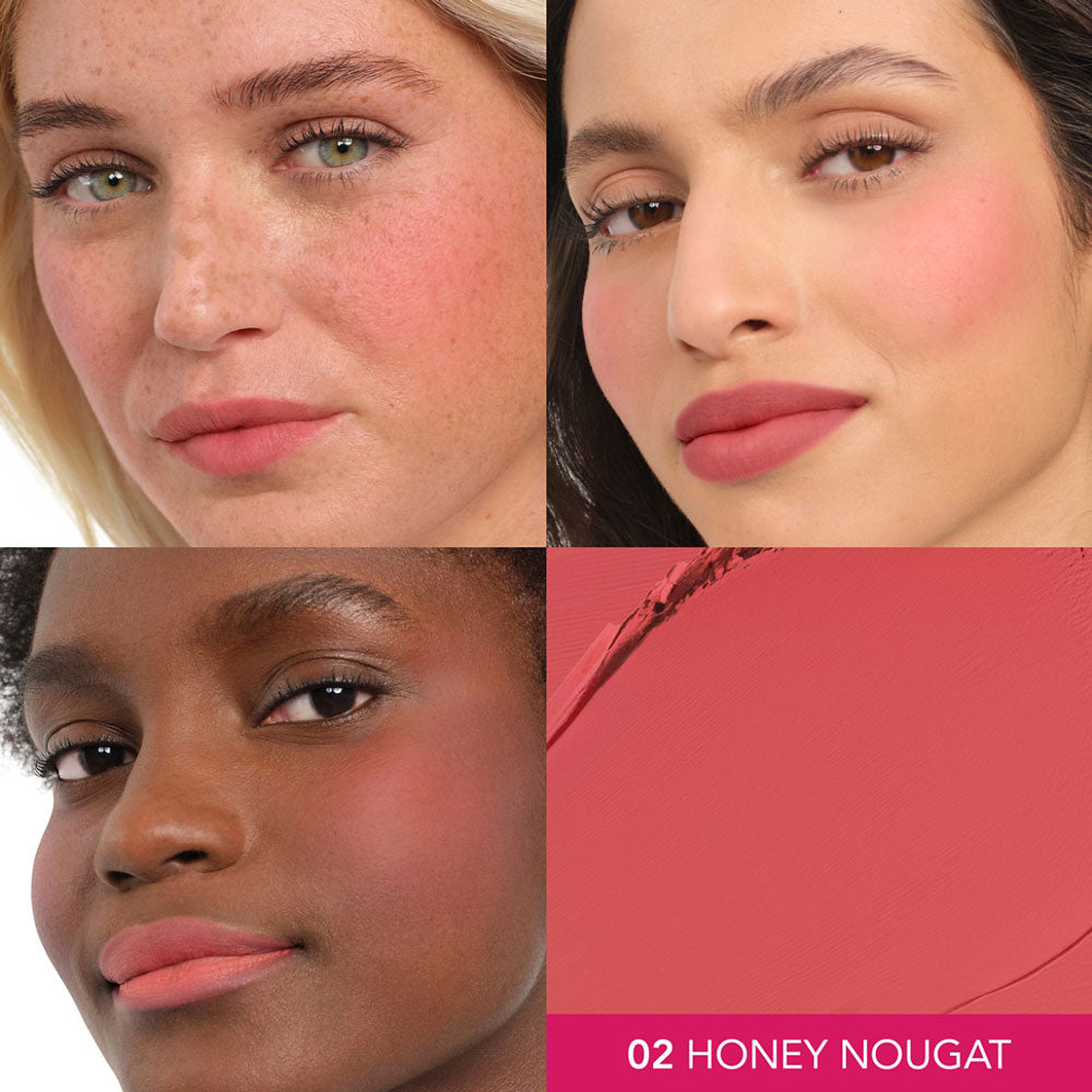 Bourjois Macaron Melt Lip & Cheek Flush Cream-to-Powder Blush