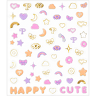 essence Polly Pocket™ Scented 3D Nail Stickers - Shimmer Hearts Stars