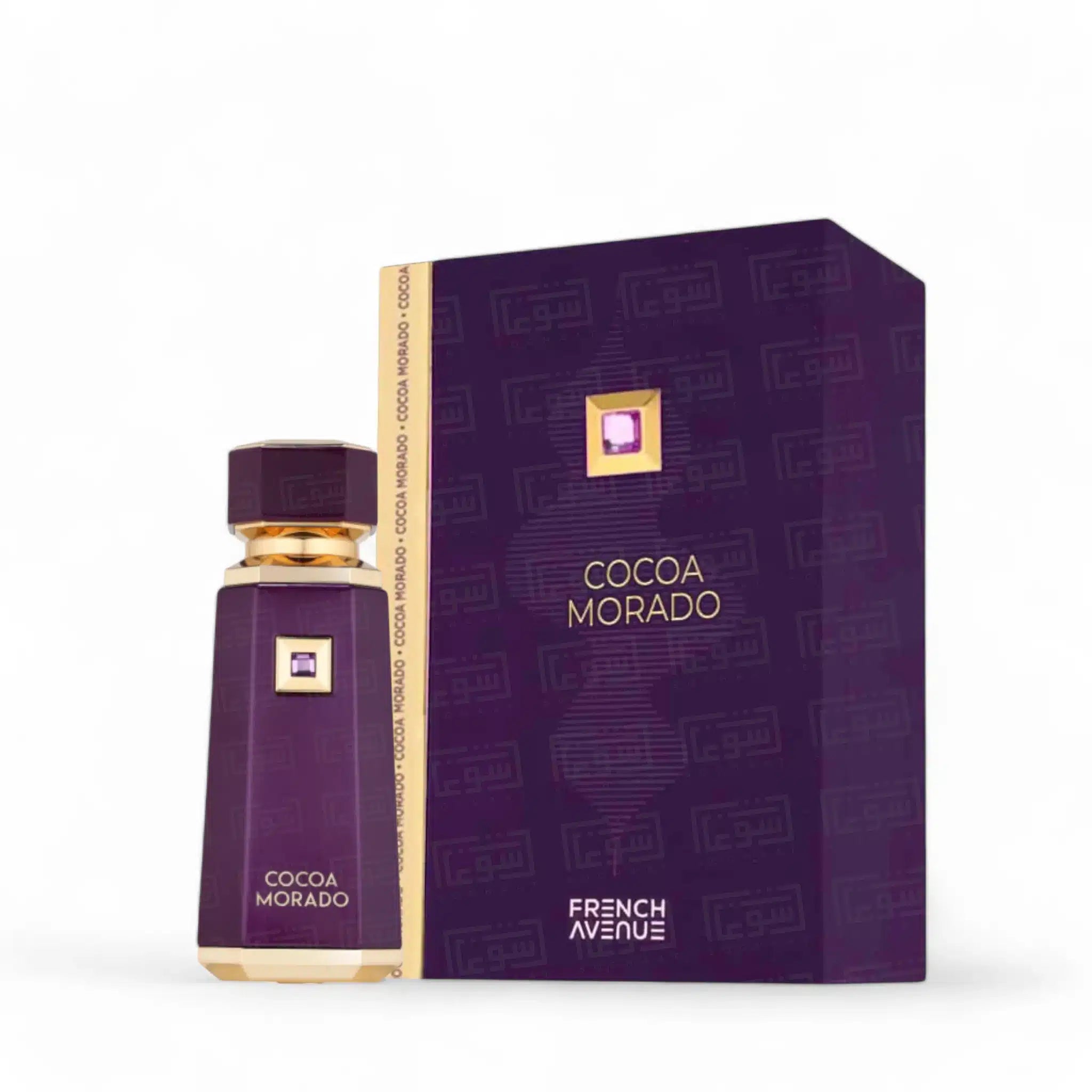 French Avenue Cocoa Morado EDP Oriental Woody Unisex Perfume with Exotic Spices and Rich Oud