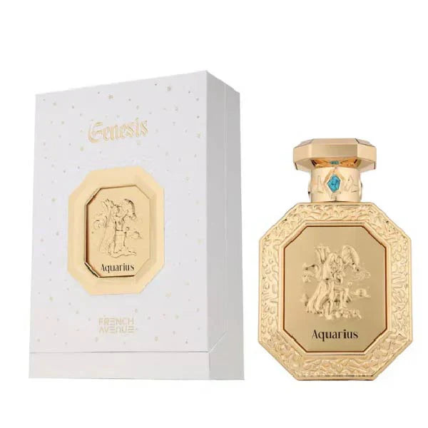 French Avenue Genesis Aquarius Eau de Parfum 90ml Oriental Woody Fragrance