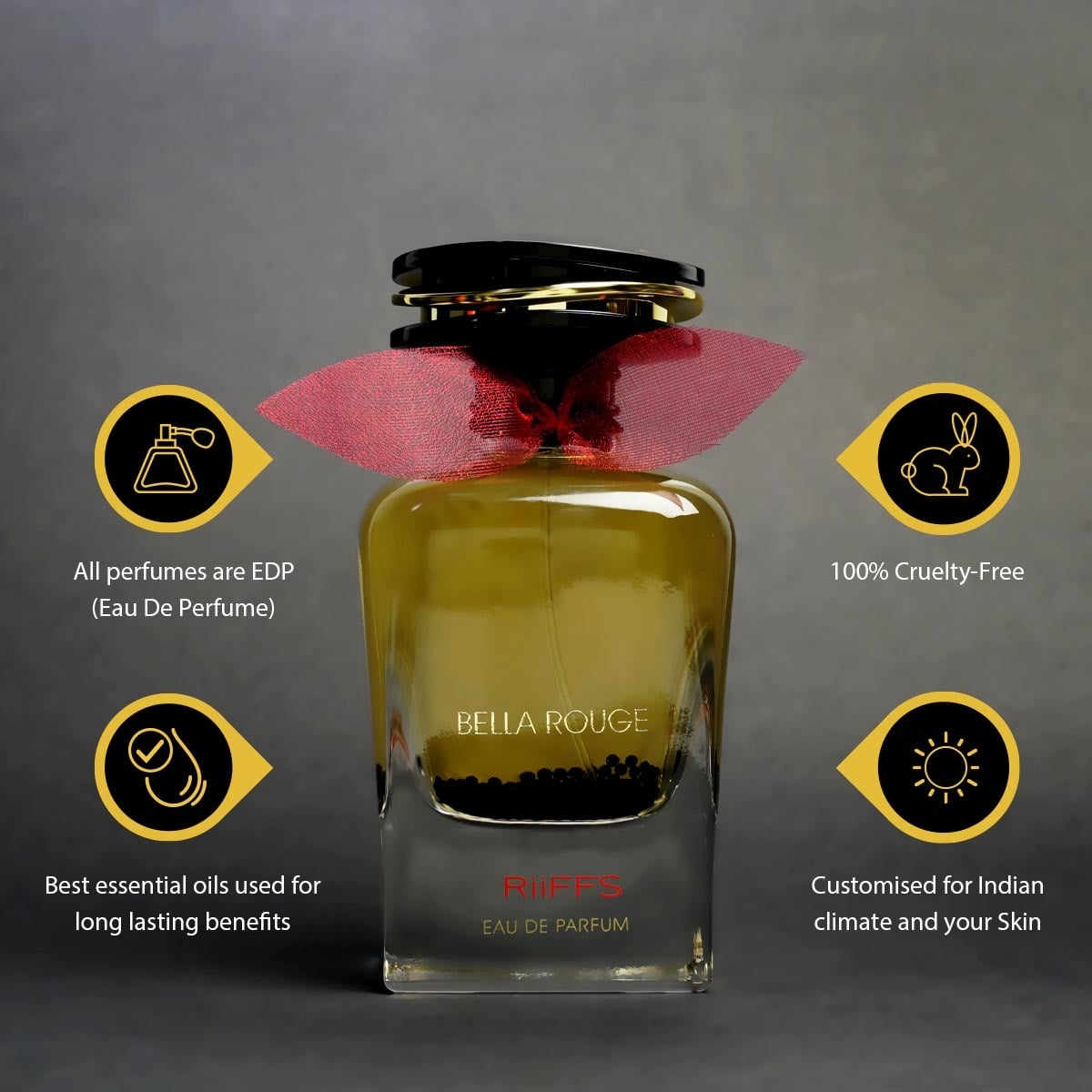 Riiffs Bella Rouge Niche Floral Perfume Eau de Parfum 100ml