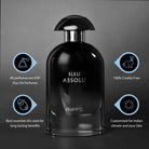 Riiffs Bleu Absolue Men's Woody Fougère Eau de Parfum 100 ml