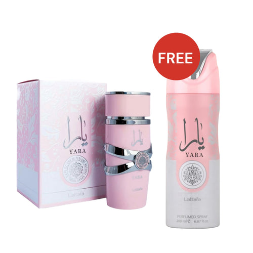 Parfum Lattafa yara + Déo offert