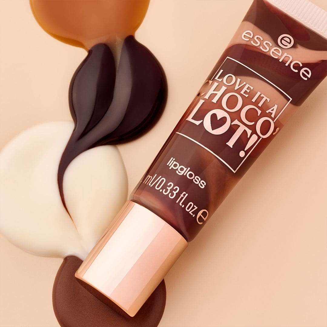 Essence Love It a Choco' Lot Chocolate-Scented Shiny Lip Gloss