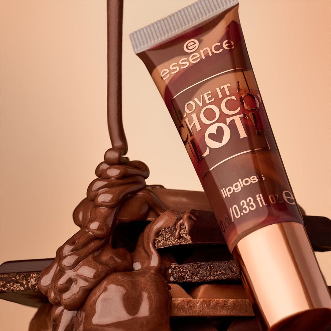 Essence Love It a Choco' Lot Chocolate-Scented Shiny Lip Gloss