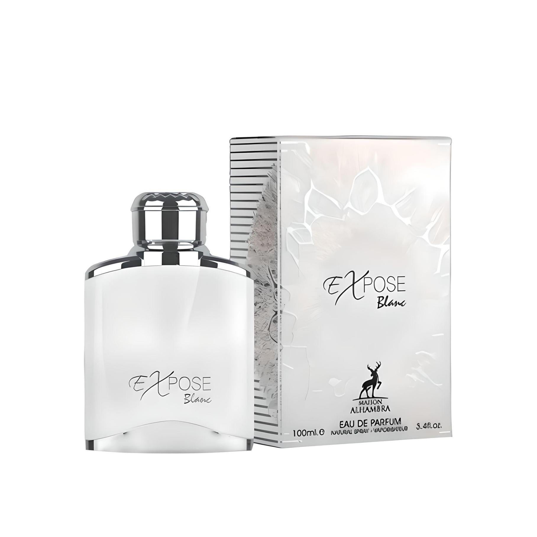 Maison Al Hambra Expose Blanc: Elegant, Long-Lasting Perfume (100ml)