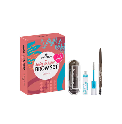 Coffret sourcils Essence Easy &amp; WOW Medium 