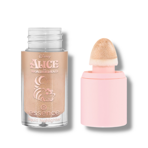 essence Alice in Wonderland Liquid Highlighter Champagne Glow Applicator