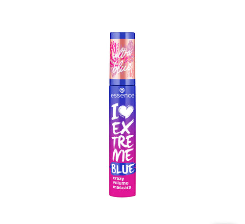 Essence live LIFE en CORAIL Mascara I LOVE EXTREME BLUE volume fou 