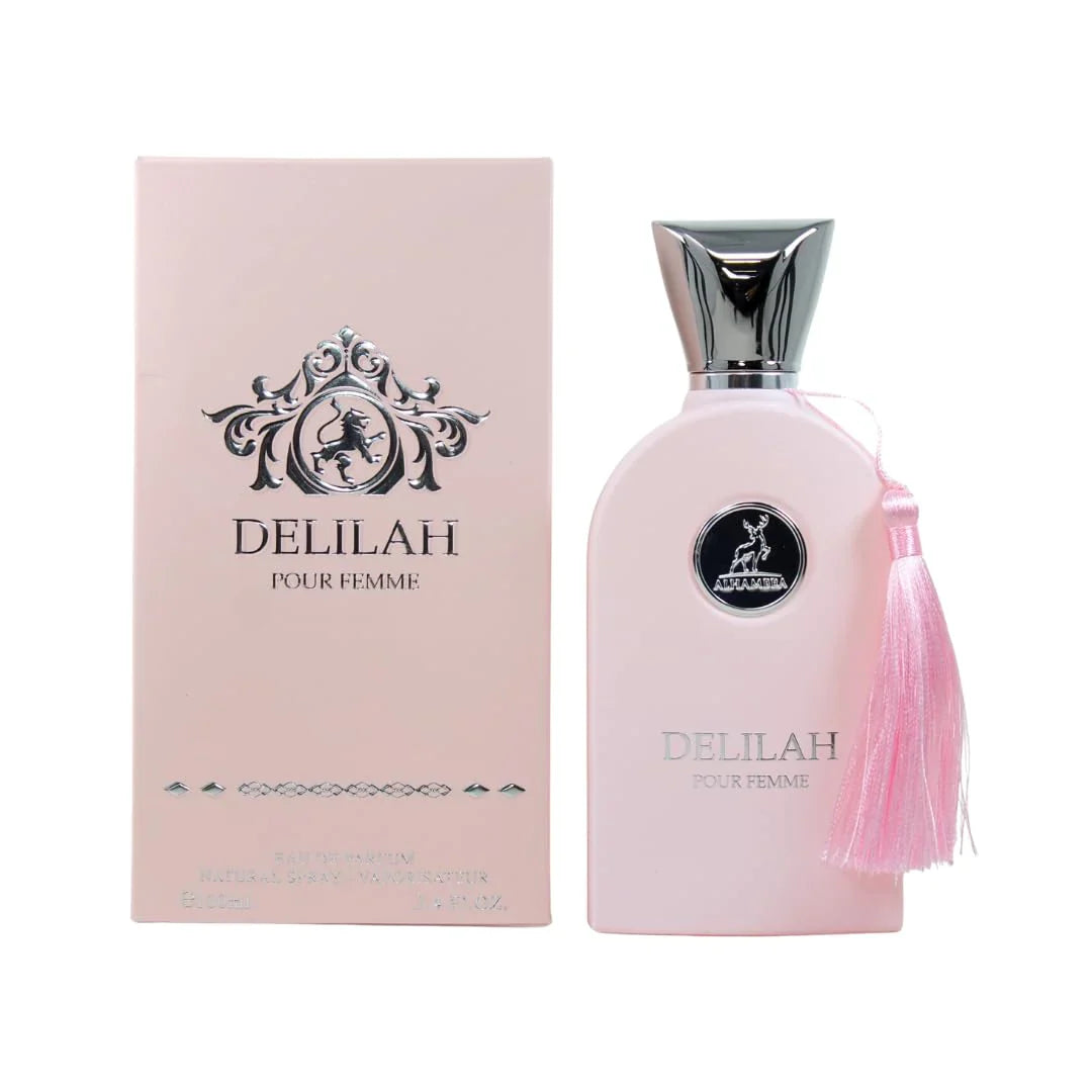 Maison Al Hambra Delilah Perfume: Floral Fruity Fragrance, 100ml