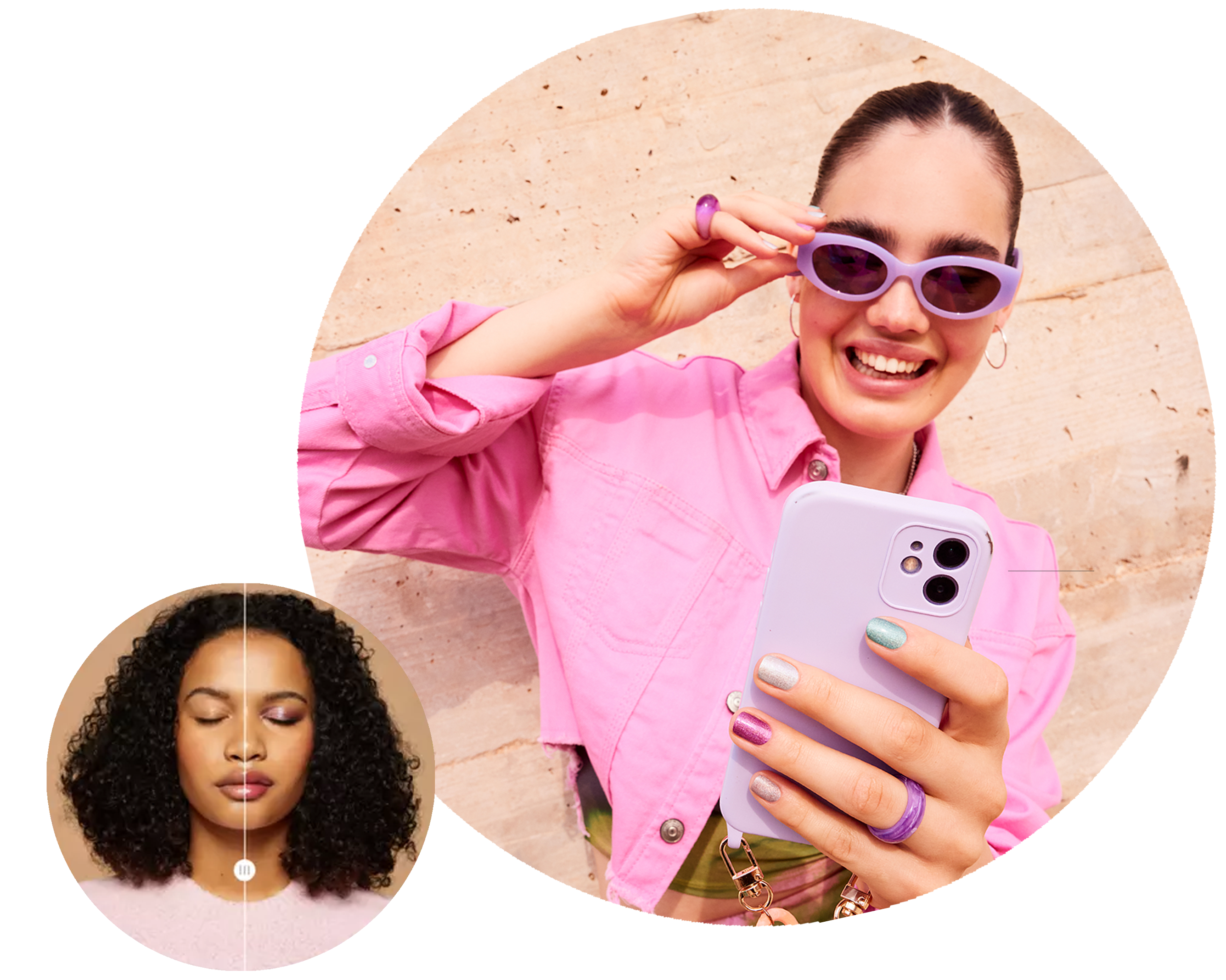 essence Polly Pocket Colour-Changing Blush Stick Mint-to-Pink Creamy Formula