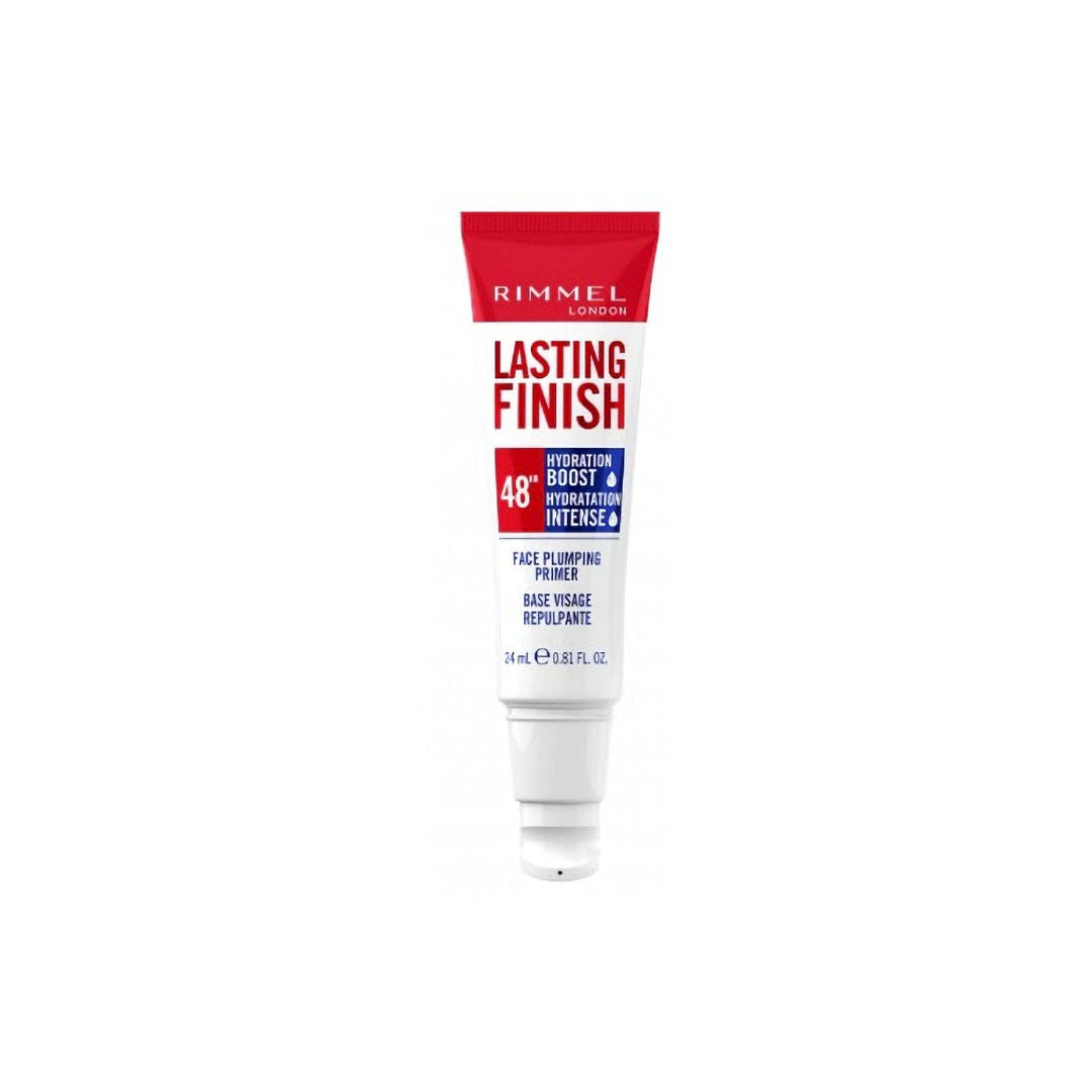 Rimmel Lasting Finish Primer Hydra Boost: 48HR Hydration, Smooth Base, Flawless Wear