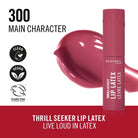 Rimmel Thrill Seeker Lip Latex: High-Shine, Long-Lasting, Vibrant Liquid Lipstick