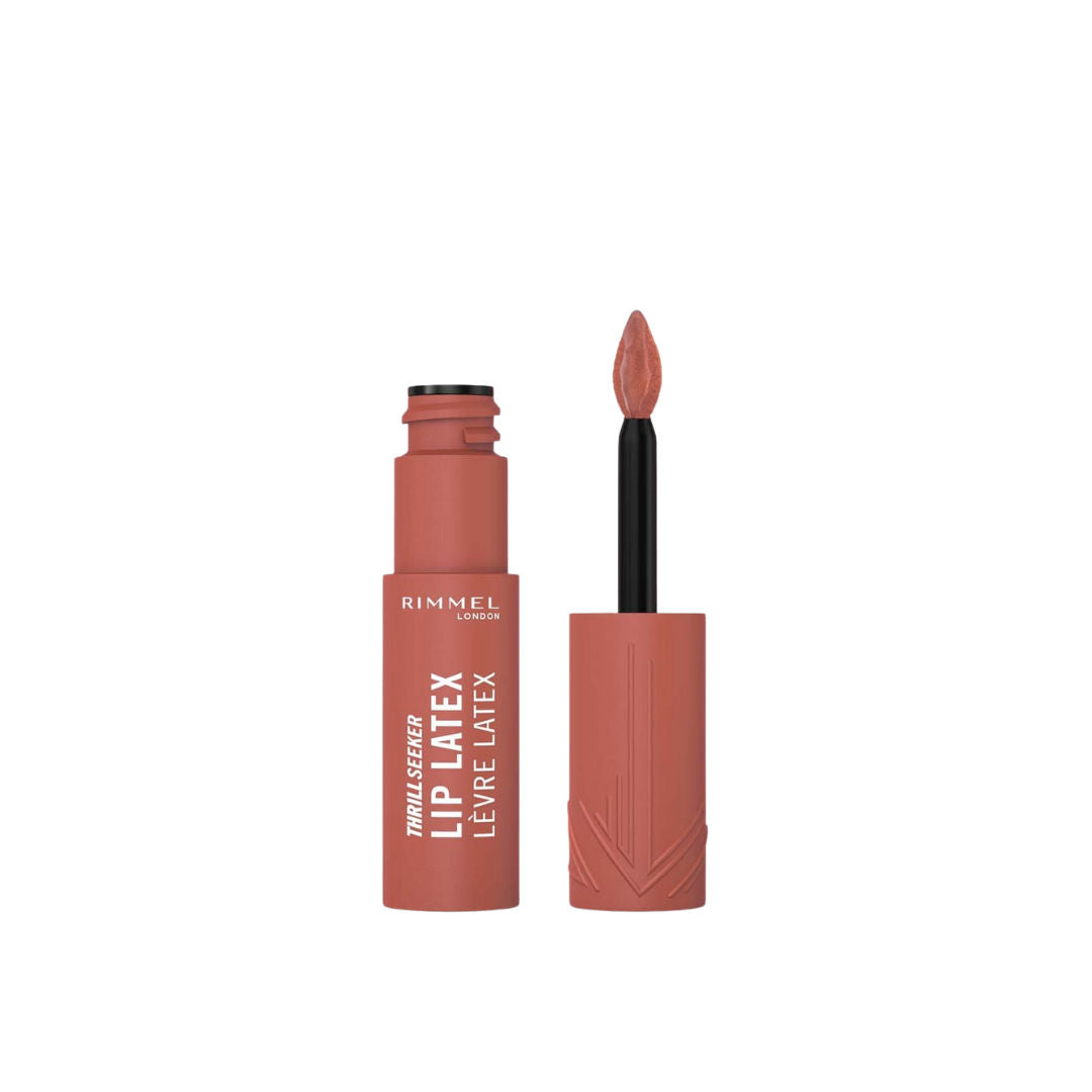 Rimmel Thrill Seeker Lip Latex: High-Shine, Long-Lasting, Vibrant Liquid Lipstick