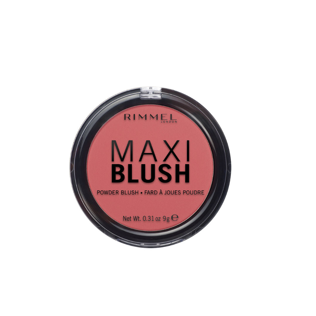Rimmel London Maxi Blush Powder: Long-Lasting, Vibrant Colour for Cheeks
