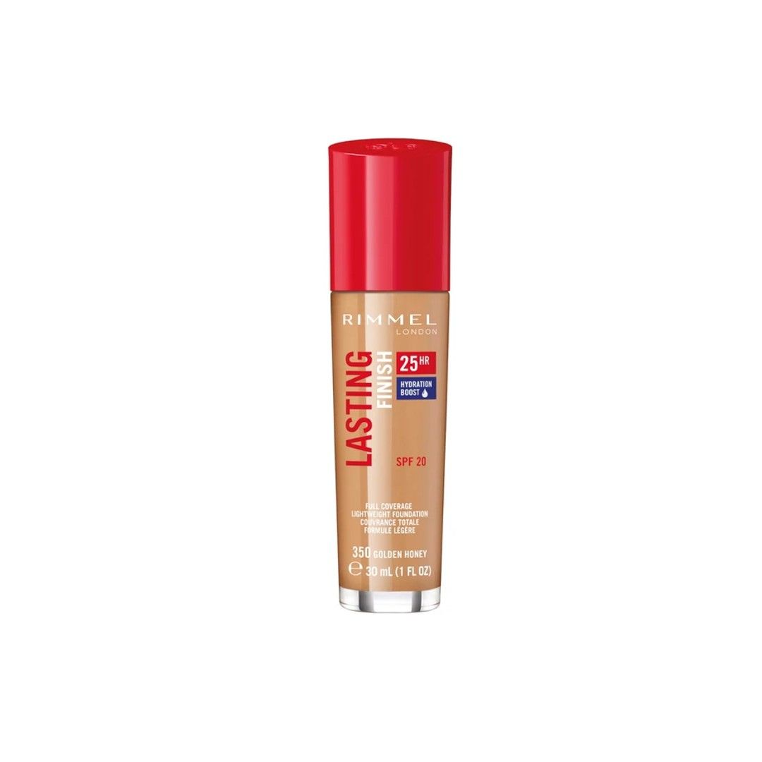 Rimmel Lasting Finish Foundation SPF 20: 30ml Flawless Long-Wear Complexion