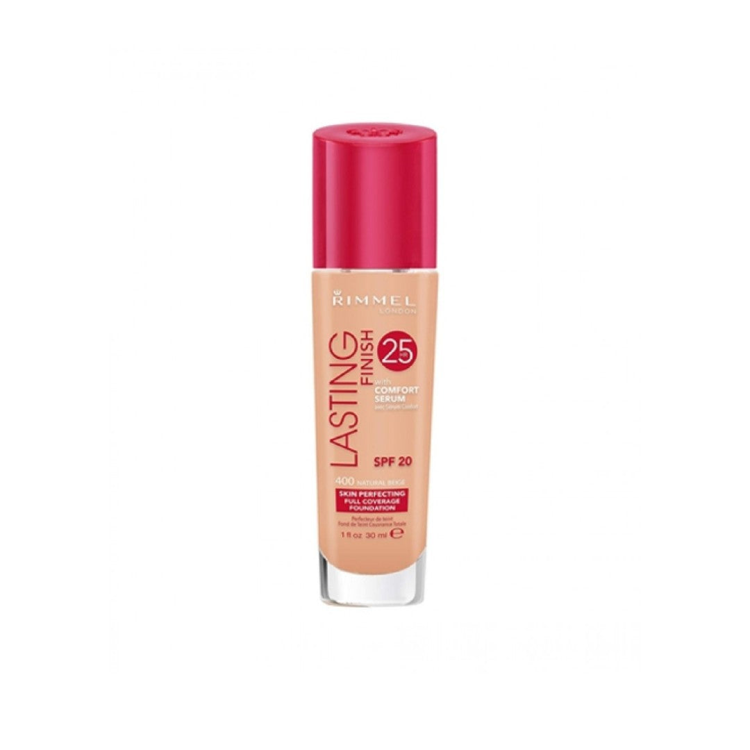 Rimmel Lasting Finish Foundation SPF 20: 30ml Flawless Long-Wear Complexion