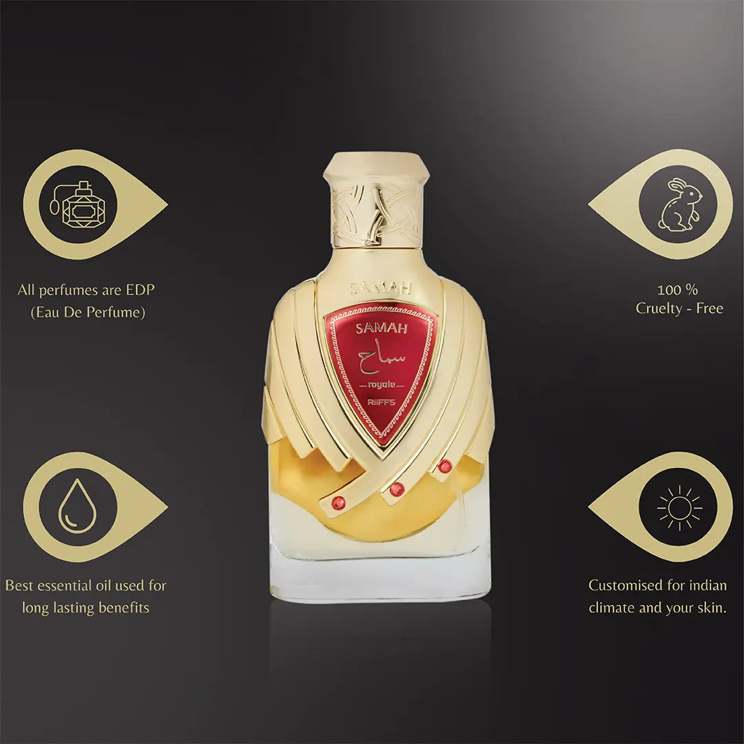 Riiffs Samah Royale Unisex Niche Perfume 100ml Eau de Parfum